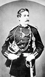 Einer von Custers Offizieren